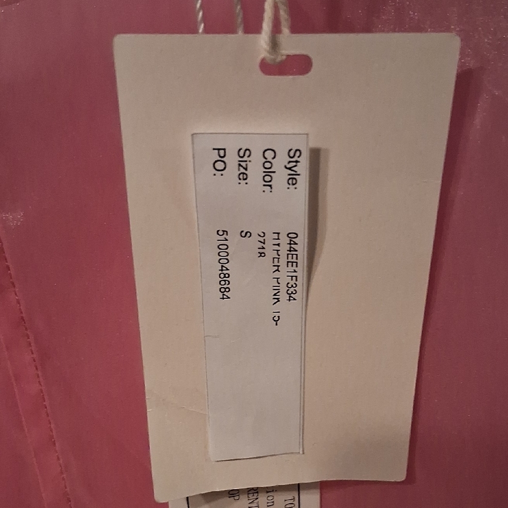 Esprit Sheer Sleeveless Tank Top in Pink - Picture 4 of 6